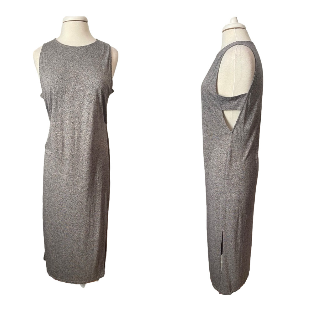 H&M Divided Women's 12 Sexy Beach Side Cut Out Sleeveless Soft Maxi Dress‎ Boho